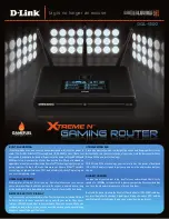 D-Link DGL-4500 - GamerLounge Xtreme N Gaming Router... Specifications preview