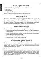 Preview for 2 page of D-Link DGS-1008P Quick Install Manual