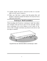 Preview for 8 page of D-Link DGS-1008T User Manual