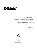 D-Link DGS-1008TL Manual preview