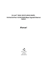 D-Link DGS-1016TL Manual preview