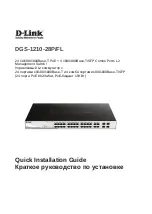 Preview for 1 page of D-Link DGS-1210-28P/FL Quick Installation Manual