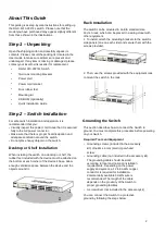 Preview for 2 page of D-Link DGS-1210-28P/FL Quick Installation Manual