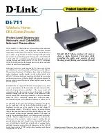 D-Link DI-711 - Gateway Specifications preview