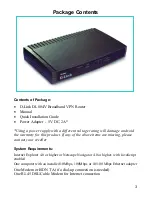 Preview for 3 page of D-Link DI-804V Owner'S Manual