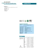 Preview for 3 page of D-Link DI-824VUP+ 2.4GHz Wireless VPN Router and Print... Brochure & Specs