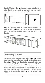 Preview for 4 page of D-Link DMC 1000 - Modular Expansion Base Quick Installation Manual