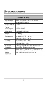 Preview for 4 page of D-Link DMC-1001 - Power Supply - hot-plug Quick Installation Manual