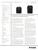 D-Link DNS-1250-04 Specifications preview