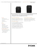 Preview for 2 page of D-Link DNS-1250-04 Specifications