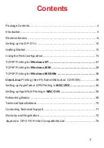 Preview for 2 page of D-Link DP-311U Manual