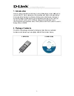 Preview for 3 page of D-Link DPH-10U Quick User Manual