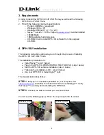 Preview for 4 page of D-Link DPH-10U Quick User Manual