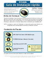 Preview for 32 page of D-Link DPR-1040 Quick Installation Manual