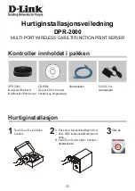 Preview for 20 page of D-Link DPR-2000 Quick Installation Manual