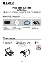 Preview for 24 page of D-Link DPR-2000 Quick Installation Manual