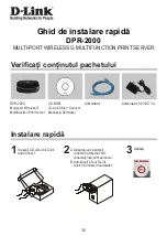 Preview for 36 page of D-Link DPR-2000 Quick Installation Manual
