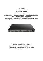 D-Link DQS-5000-32Q28 Quick Installation Manual preview