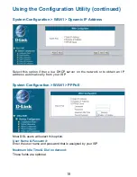 Preview for 18 page of D-Link DSA 5100 - Airspot - Gateway Manual