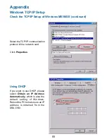 Preview for 85 page of D-Link DSA 5100 - Airspot - Gateway Manual