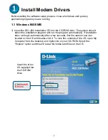 Preview for 2 page of D-Link DSL-200 Quick Installation Manual