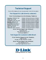 Preview for 32 page of D-Link DSL-200 Quick Installation Manual