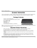 Preview for 4 page of D-Link DSL-2320B User Manual