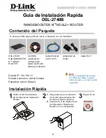 Preview for 11 page of D-Link DSL-2740B Quick Installation Manual