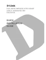 Preview for 1 page of D-Link DSL-2870B Quick Installation Manual