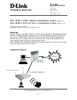 D-Link DSL-300G+ Technical Bulletin preview