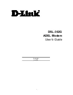 D-Link DSL-302G User Manual preview