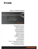 Preview for 1 page of D-Link DSL-320B Quick Installation Manual