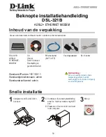 Preview for 14 page of D-Link DSL-320B Quick Installation Manual