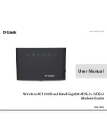 D-Link DSL-3782 User Manual preview