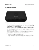 Preview for 5 page of D-Link DVG-5004S User Manual