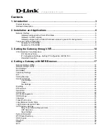 Preview for 3 page of D-Link DVG-7044S User Manual