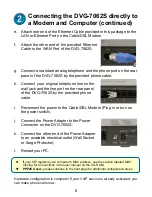 Preview for 5 page of D-Link DVG-7062S Quick Installation Manual