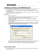 Preview for 19 page of D-Link DVG-7062S User Manual