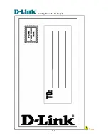 Preview for 112 page of D-Link DVS-104 User Manual