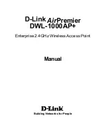 D-Link DWL-1000AP+ Manual preview