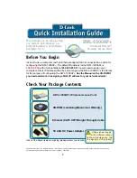 D-Link DWL-1000AP+ Quick Installation Manual preview