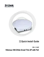 D-Link DWL-3140AP - Web Smart PoE Thin Access Point Quick Install Manual preview