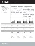 Preview for 1 page of D-Link DWL-7130AP - xStack - Wireless Access Point Overview