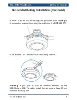 Preview for 9 page of D-Link DWL-8220AP - AirPremier Wireless Switch Dualband Access... Install Manual