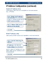 Preview for 15 page of D-Link DWL-G550 Install Manual