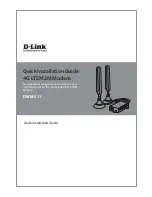 D-Link DWM-311 Quick Installation Manual preview