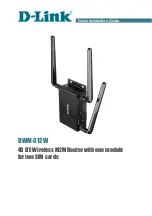 D-Link DWM-312W Quick Installation Manual preview