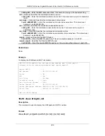 Preview for 237 page of D-Link DWS-3160-24TC Cli Reference Manual