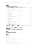 Preview for 467 page of D-Link DWS-3160-24TC Cli Reference Manual