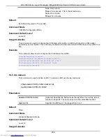 Preview for 273 page of D-Link DXS-3600 Series Cli Reference Manual